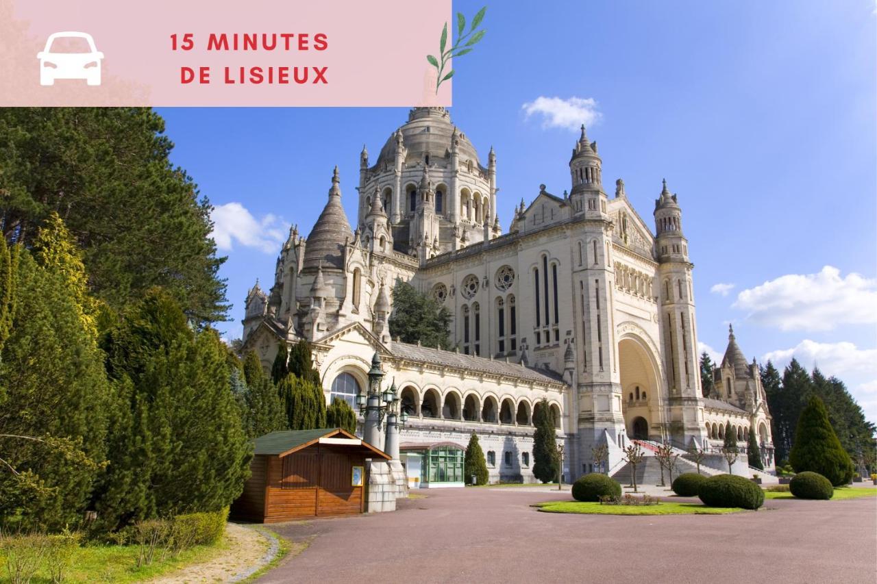 Suite Jungle - Jardin, Netflix Et Parking - Le Manoir Aux Pommes Orbec エクステリア 写真