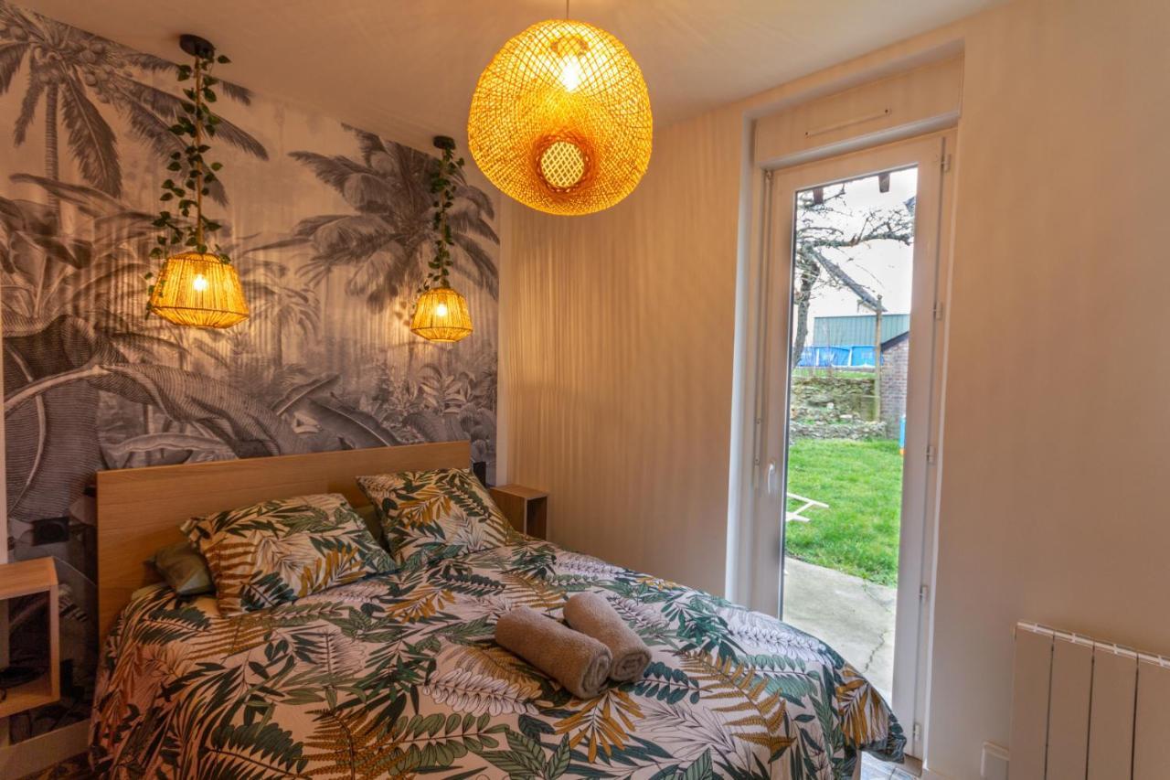 Suite Jungle - Jardin, Netflix Et Parking - Le Manoir Aux Pommes Orbec エクステリア 写真